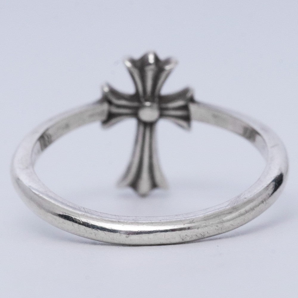 CHROME HEARTS Bubblgm CH Cross Ring Silver Size ONE SIZE