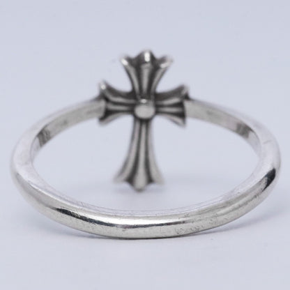 CHROME HEARTS Bubblgm CH Cross Ring Silver Size ONE SIZE