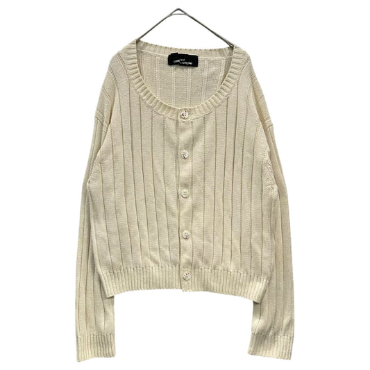 tricot COMME des GARCONS 93SS Cardigan White Size FREE