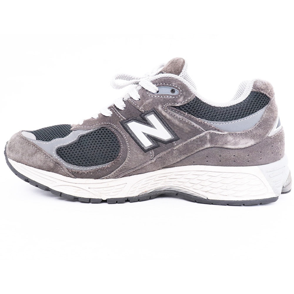 NEW BALANCE 2002R Black Cement Sneakers Gray Size 27cm