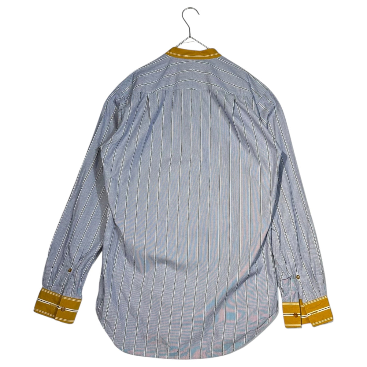 Vivienne Westwood MAN 19AW 2WAY Color Stripe Shirt Size 46