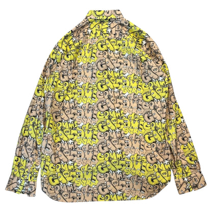 COMME des GARCONS SHIRT 21AW KAWS Graphic Shirt Multi Size S
