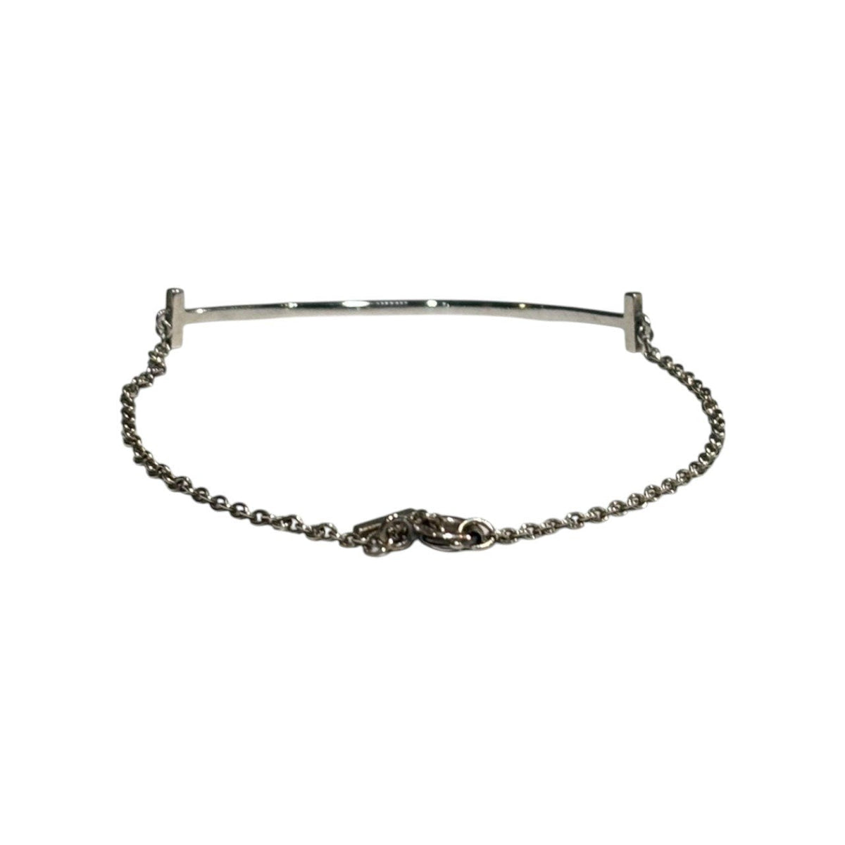 TIFFANY & CO. T Smile Silver Bracelet