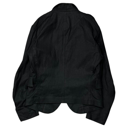 Nemeth 00s Cotton 3-Button Jacket Black Size M