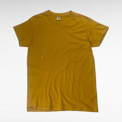 Hanes 70s T-Shirt Yellow Size L