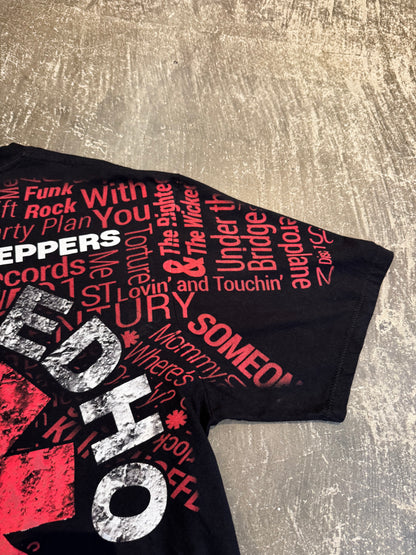Vintage RED HOT CHILI PEPPERS Bootleg T-Shirt Black Size XXL