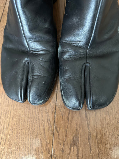 Maison Margiela Black 6cm Heel Tabi Boots