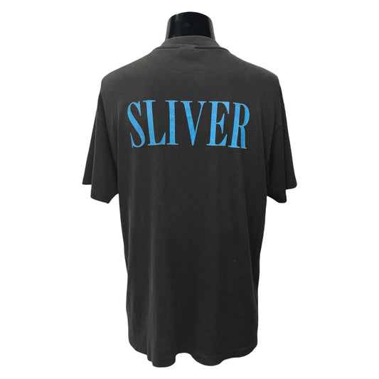 NIRVANA 90s "SLIVER" Vintage Double Sided T-Shirt Size L