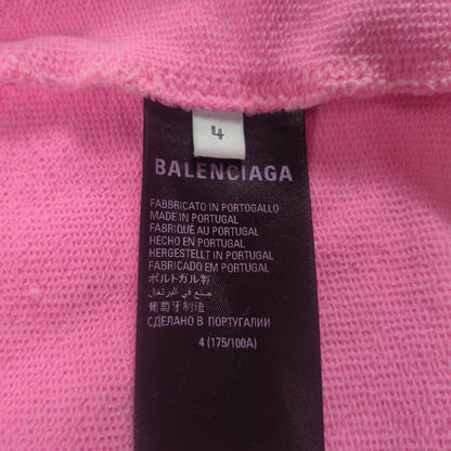BALENCIAGA x adidas Logo Oversized Hoodie Pink Size 4