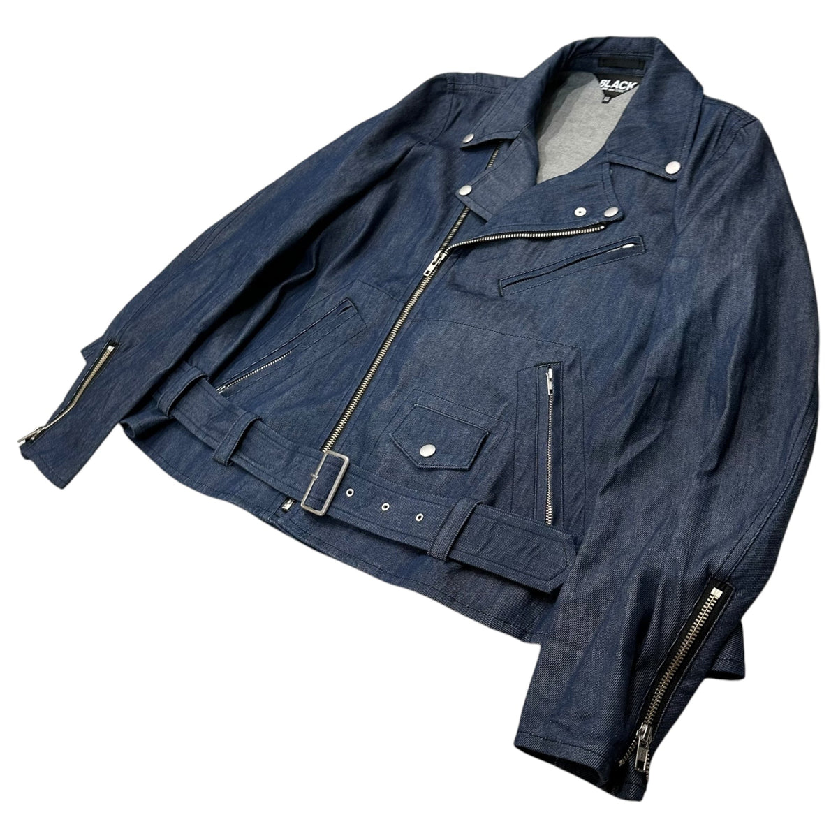 BLACK COMME des GARCONS 26SS 9oz Denim Jacket Indigo Size XS