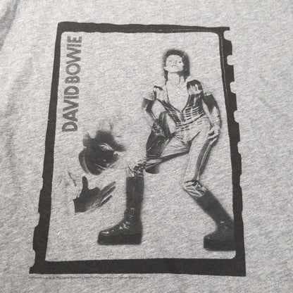 DOLCE&GABBANA Gray David Bowie Printed S/S Tee Size 46
