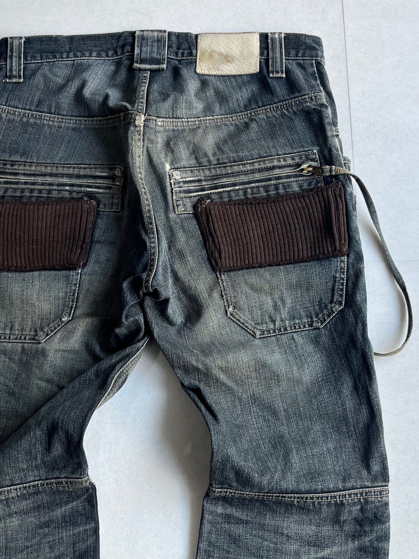 PPFM Gimmick Blue Denim Pants Size S