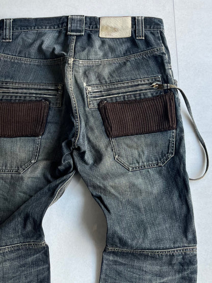 PPFM Gimmick Blue Denim Pants Size S