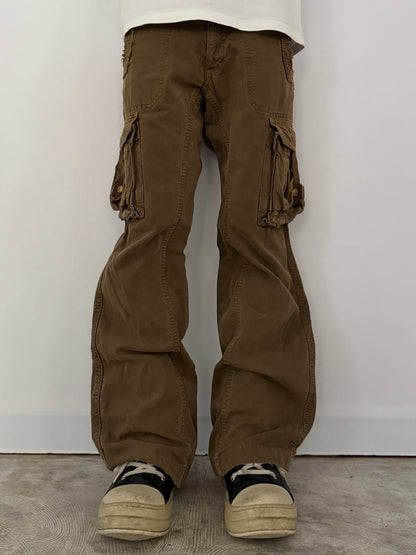 Vintage Gimmick Flare Cargo Pants Size 40