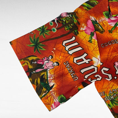 SPORT WEAR Hawaii Shirt Size M