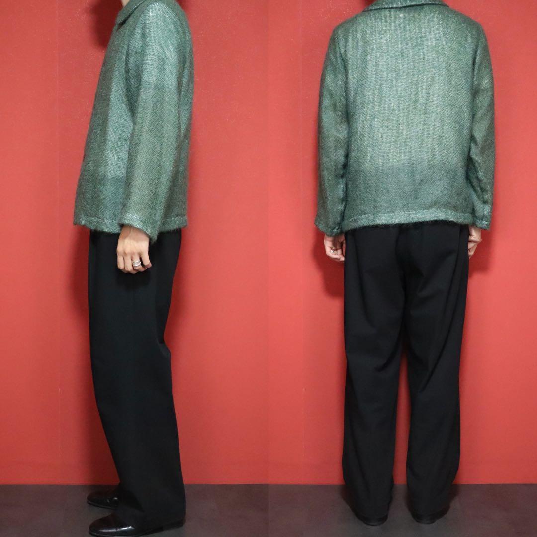 tricot COMME des GARCONS 97AW Tweed Knit Jacket Size FREE
