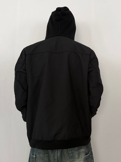 Undercover 07ss Purple Collection Nylon Hoodie Black Size 3