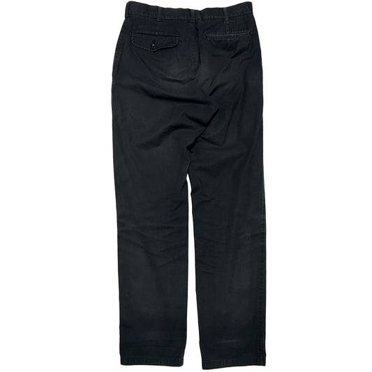 COMME DES GARCONS HOMME SS02 Cotton Trousers Navy Size S