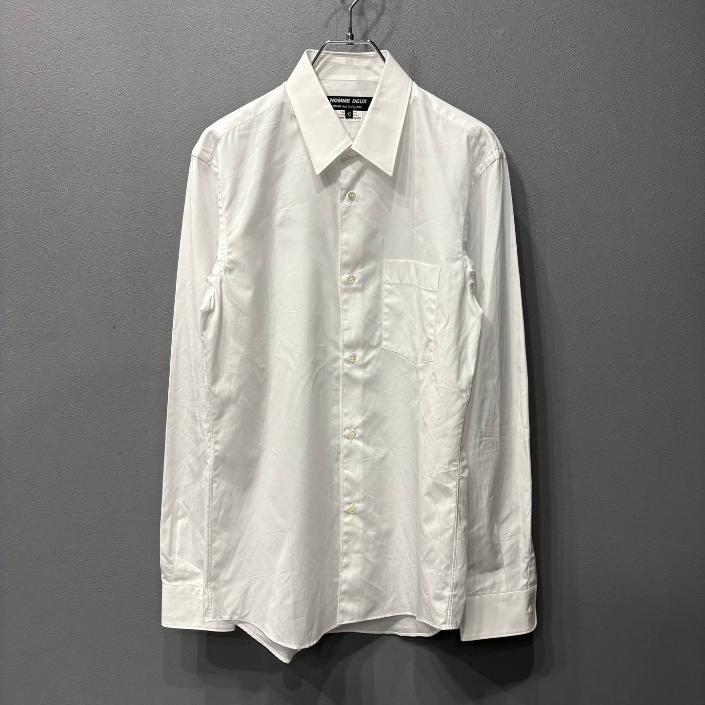 COMME des GARCONS HOMME DEUX 2020 Broadcloth Shirt Size XS
