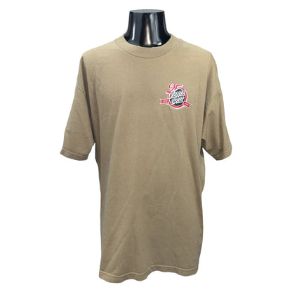 Vintage SANTA CRUZ 90s 25th ANNIVERSARY SLASHER Size XL