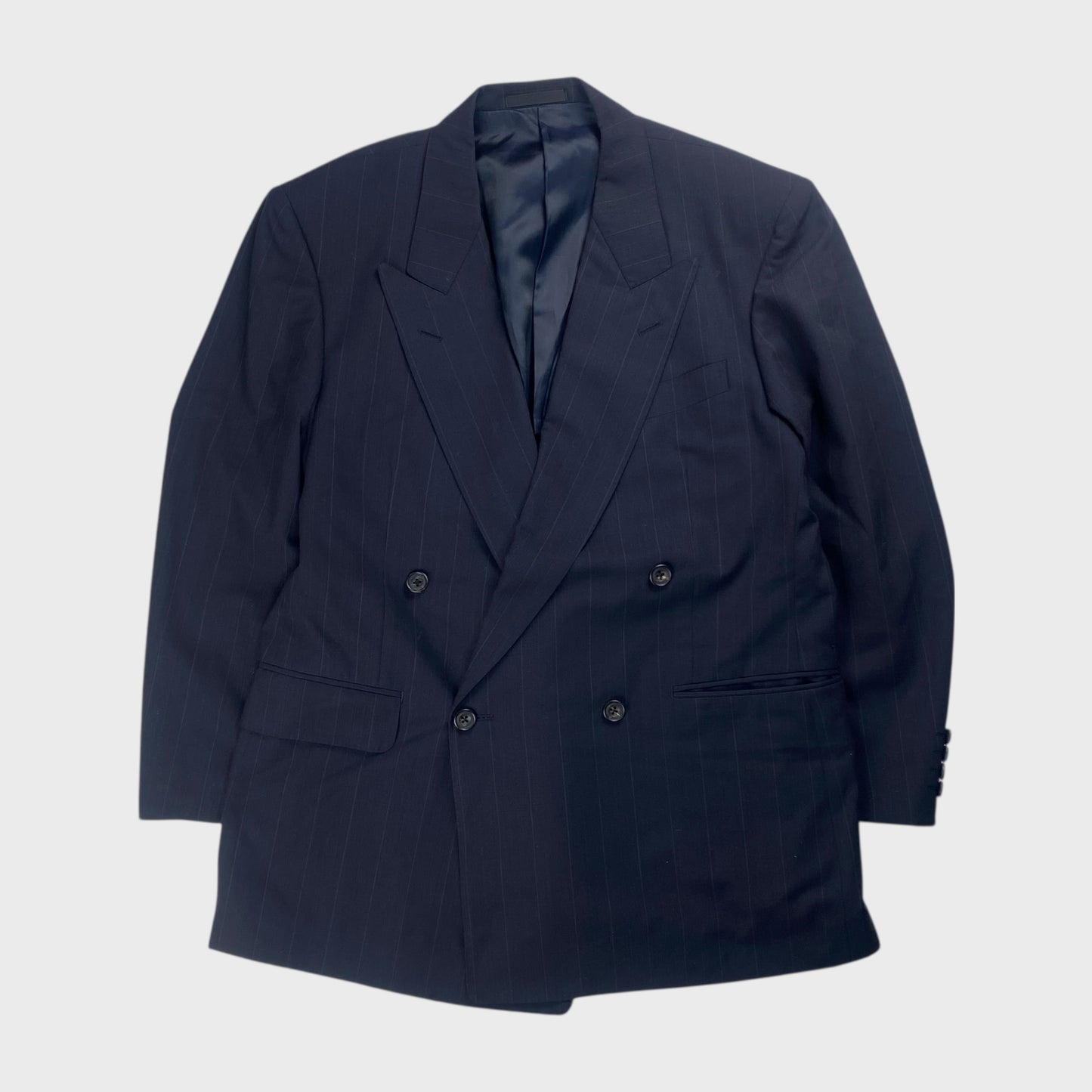 Burberrys' 90s Tailored Jacket Blue Size L