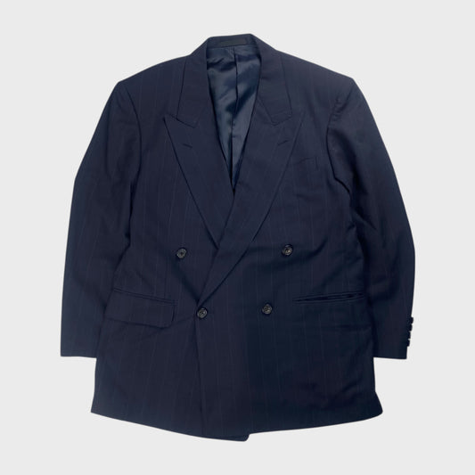 Burberrys' 90s Tailored Jacket Blue Size L