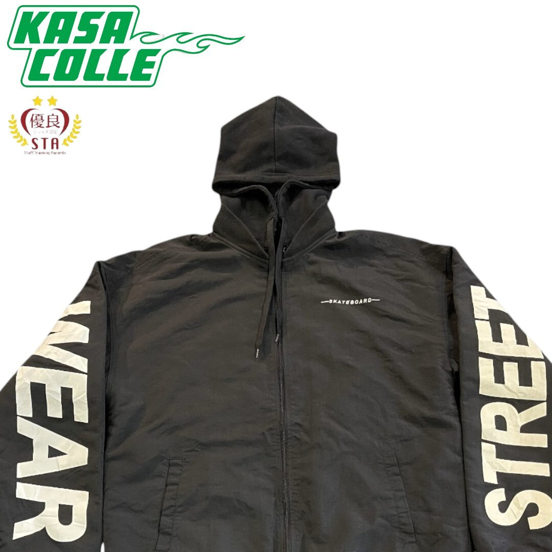 Vision Streetwear Hooded Jacket Black Size L