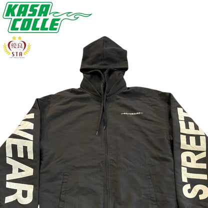 Vision Streetwear Hooded Jacket Black Size L