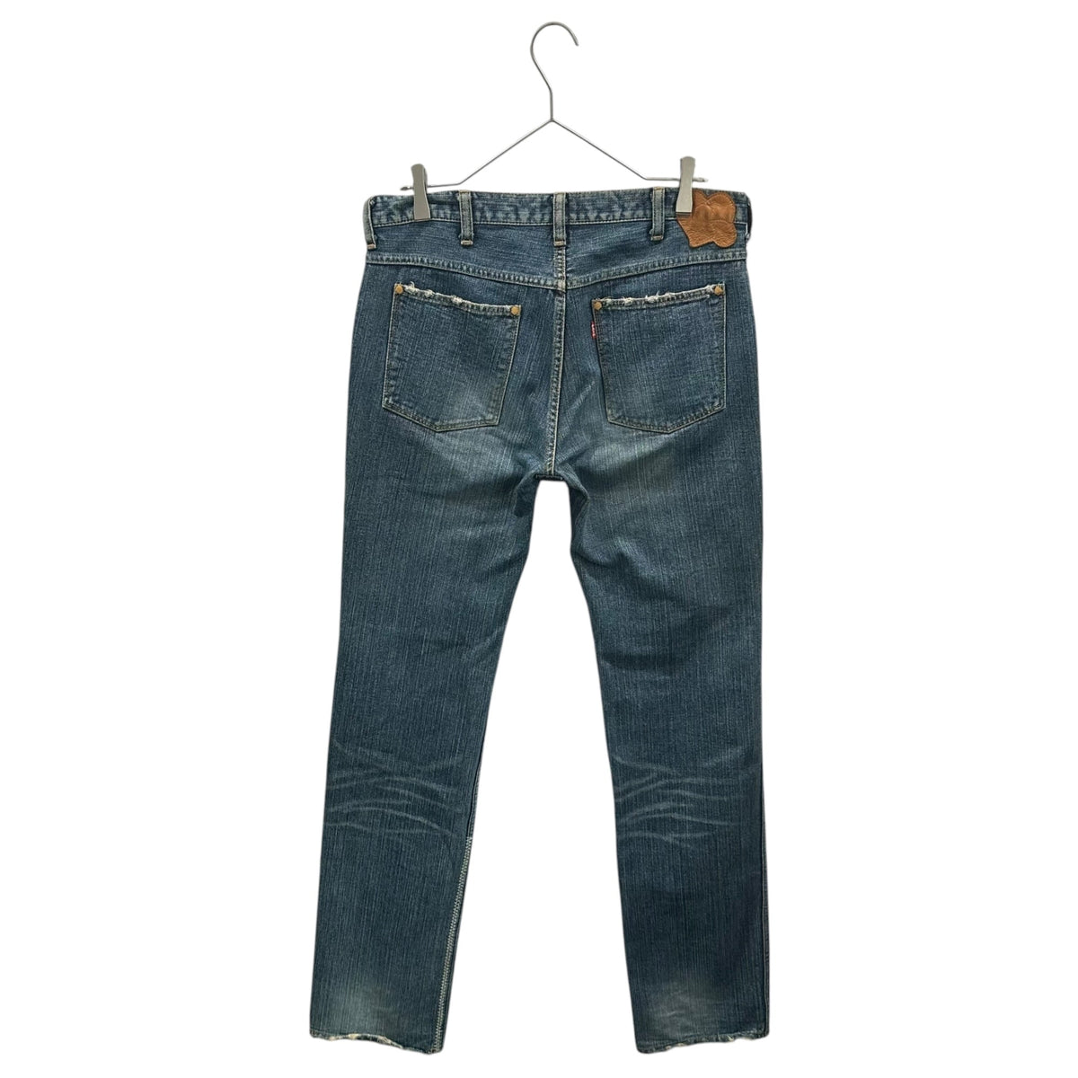 NUMBER (N)INE 03AW "TOUCH ME I'M SICK" Patchwork Denim Pants
