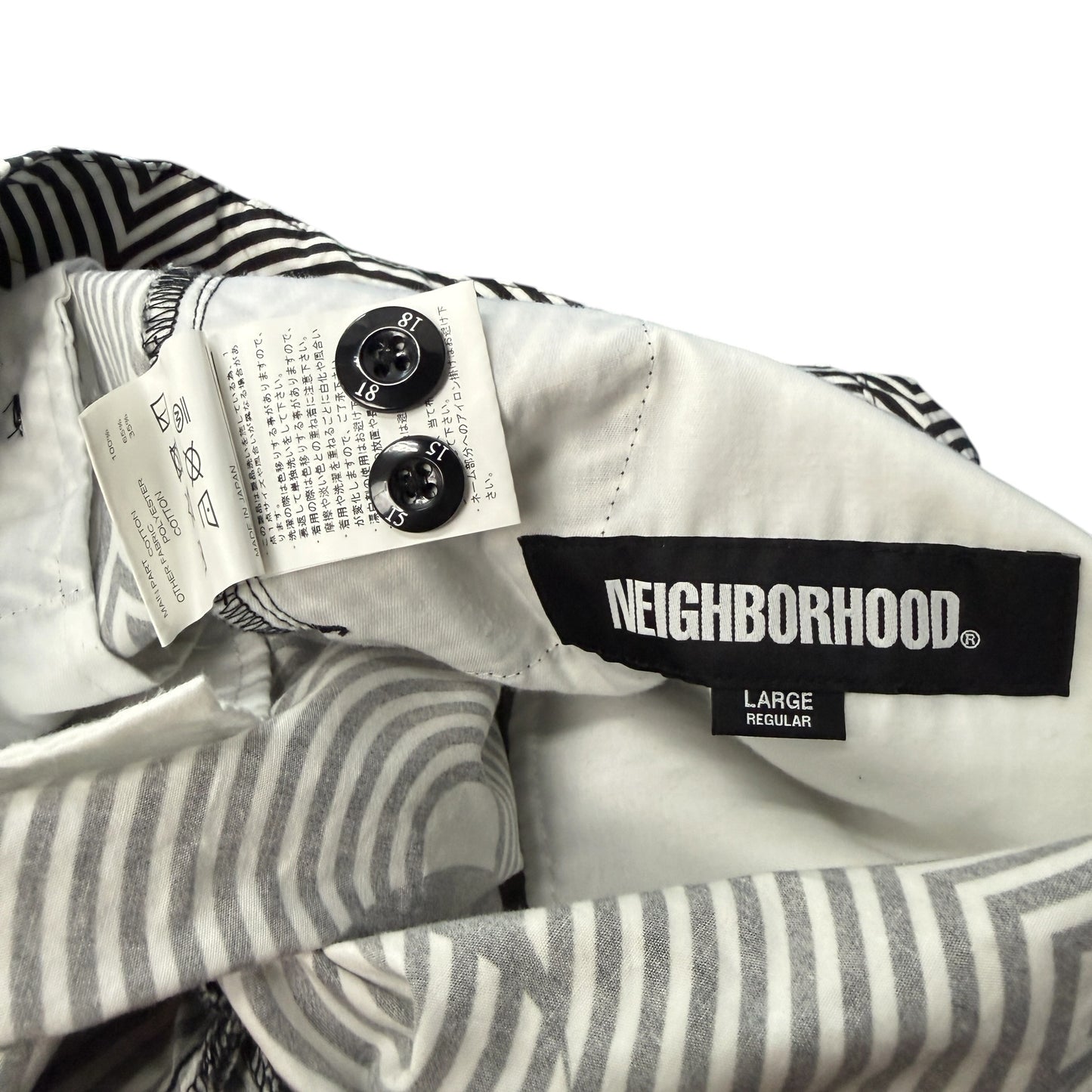 NEIGHBORHOOD x DSC Flame Pattern Gradient Shorts Size L