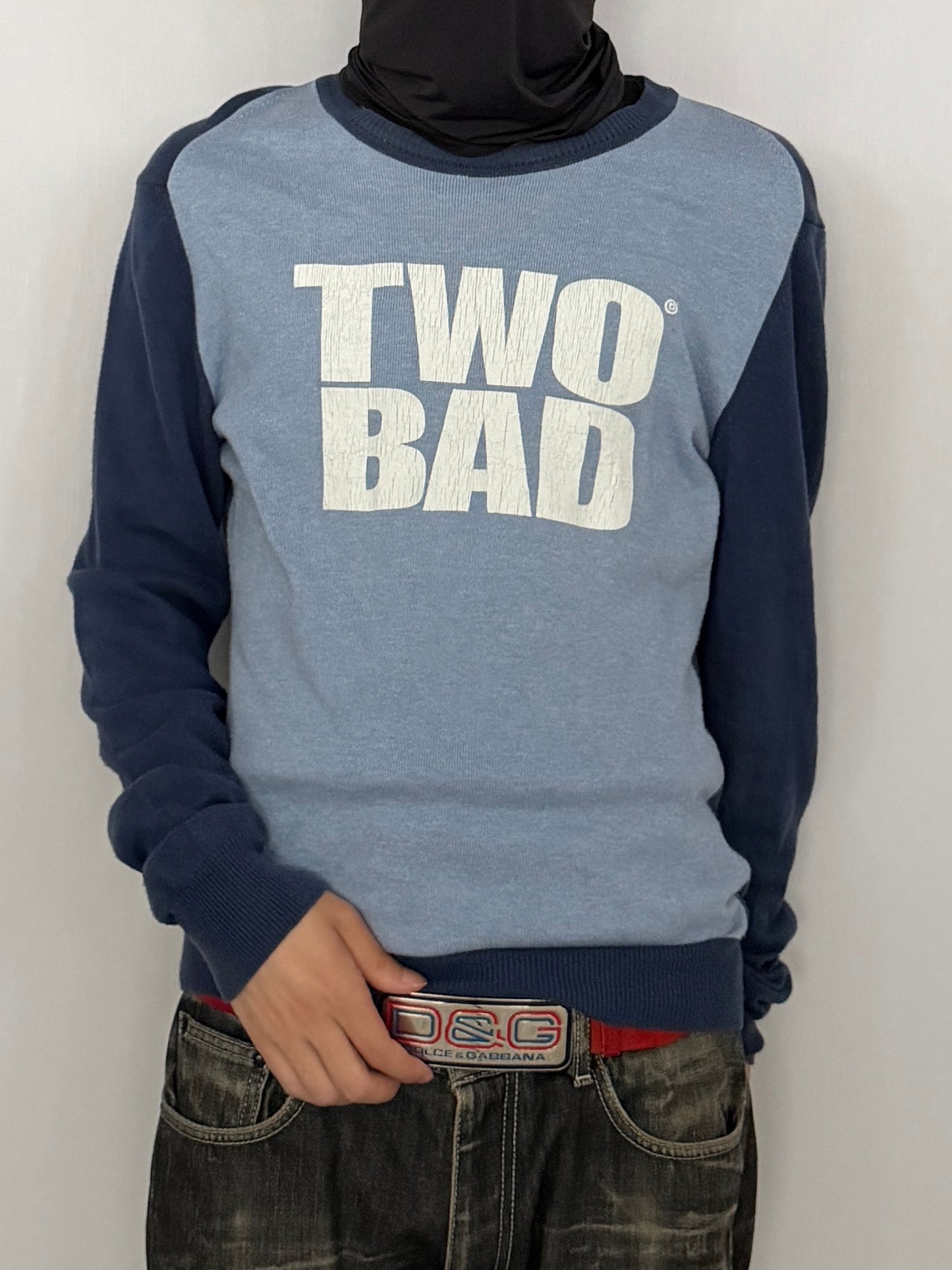Dsquared2 Blue Cotton Modal Long Sleeve Shirt Size M