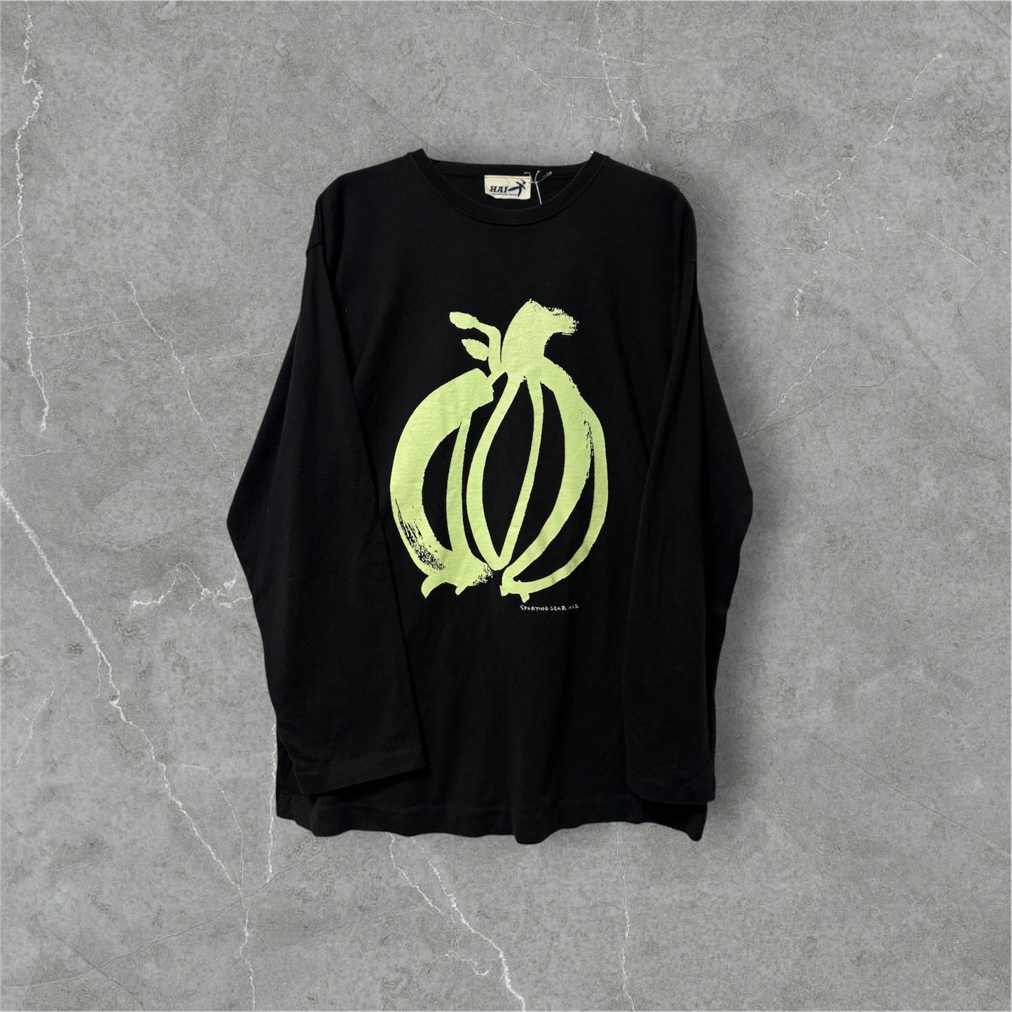 HAI SPORTING GEAR(ISSEY MIYAKE 80s T-Shirt Black Free Size