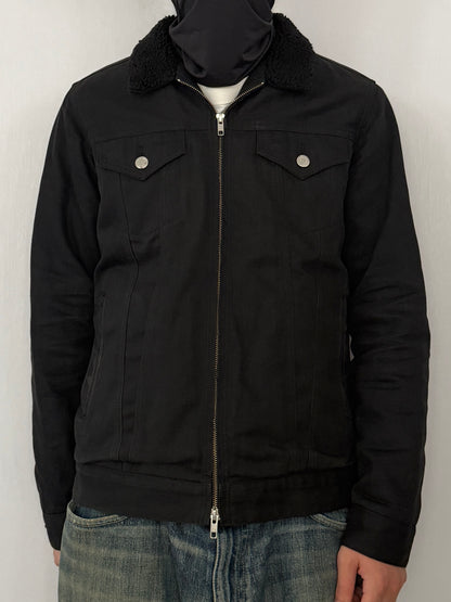 Bounty Hunter skull boa jacket Size M