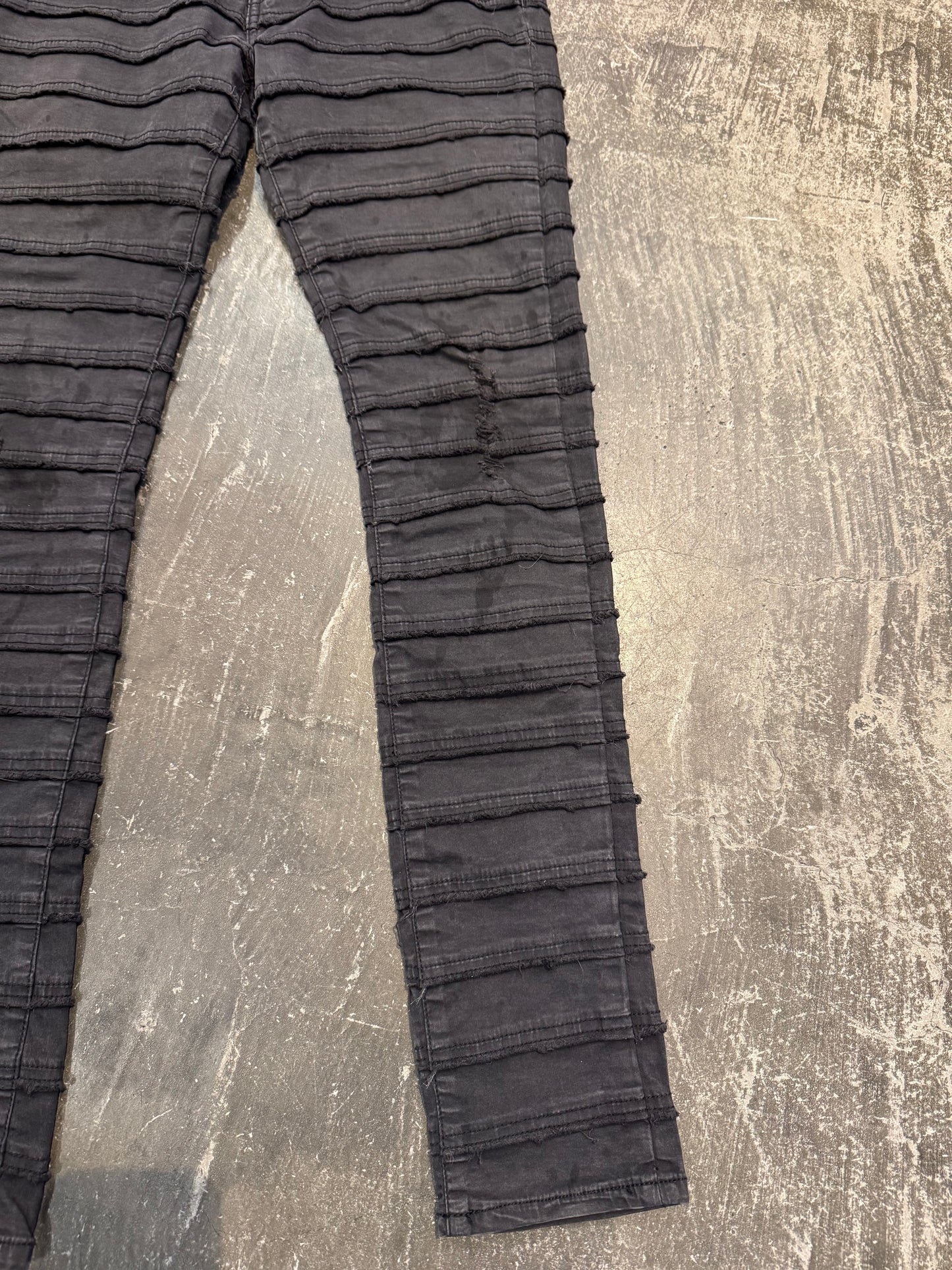 undercover 13AW Black Stretch Cotton Pants Size 1