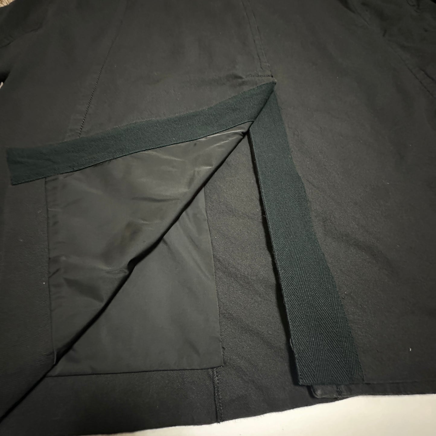 sacai 22AW Black Multi-Button Bal Collar Coat Size 4