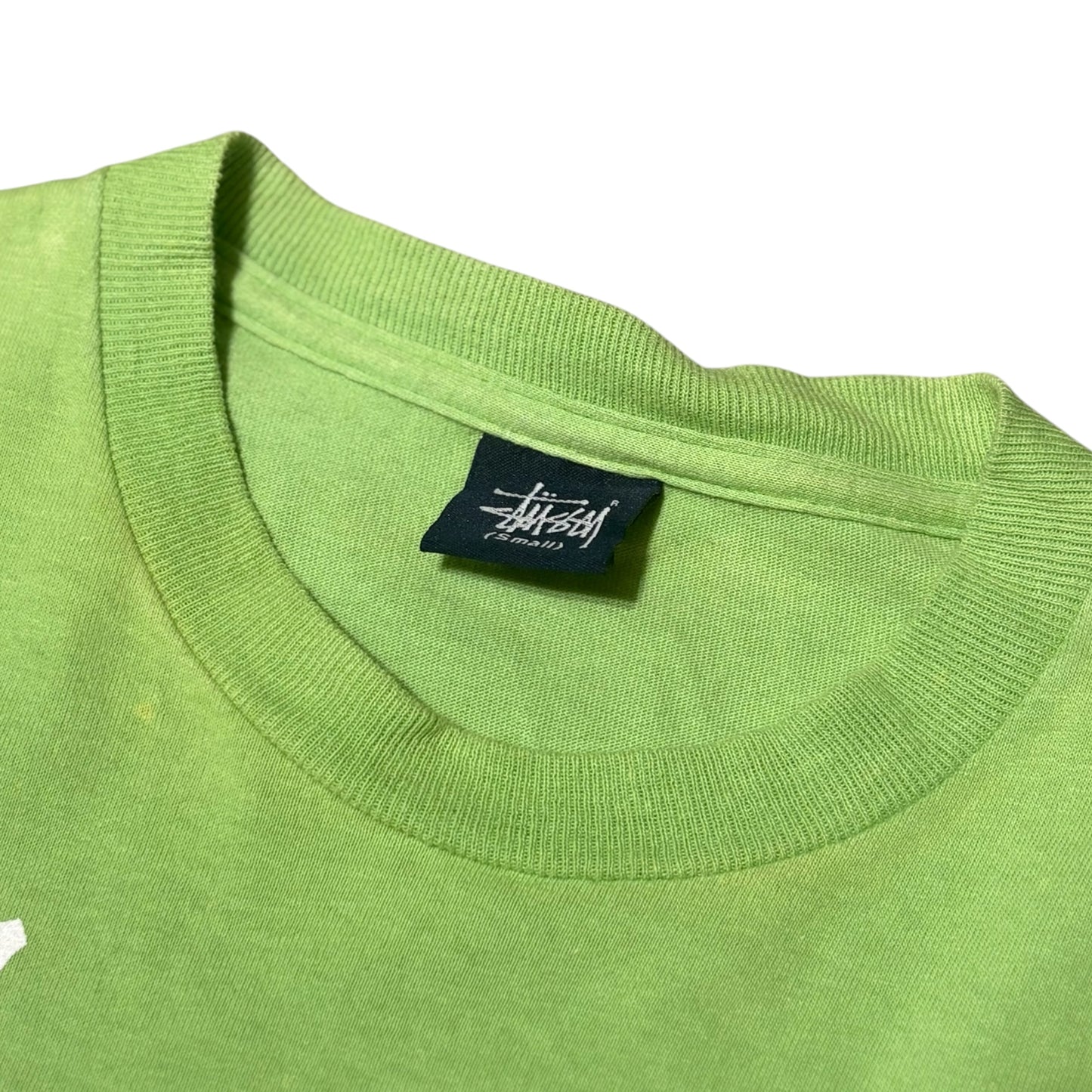Stussy 00s SLICK World Tour Tee Faded Size S