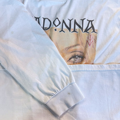 MADONNA ''DROWNED WORLD TOUR 2001'' Long Sleeve T-Shirt Size XL