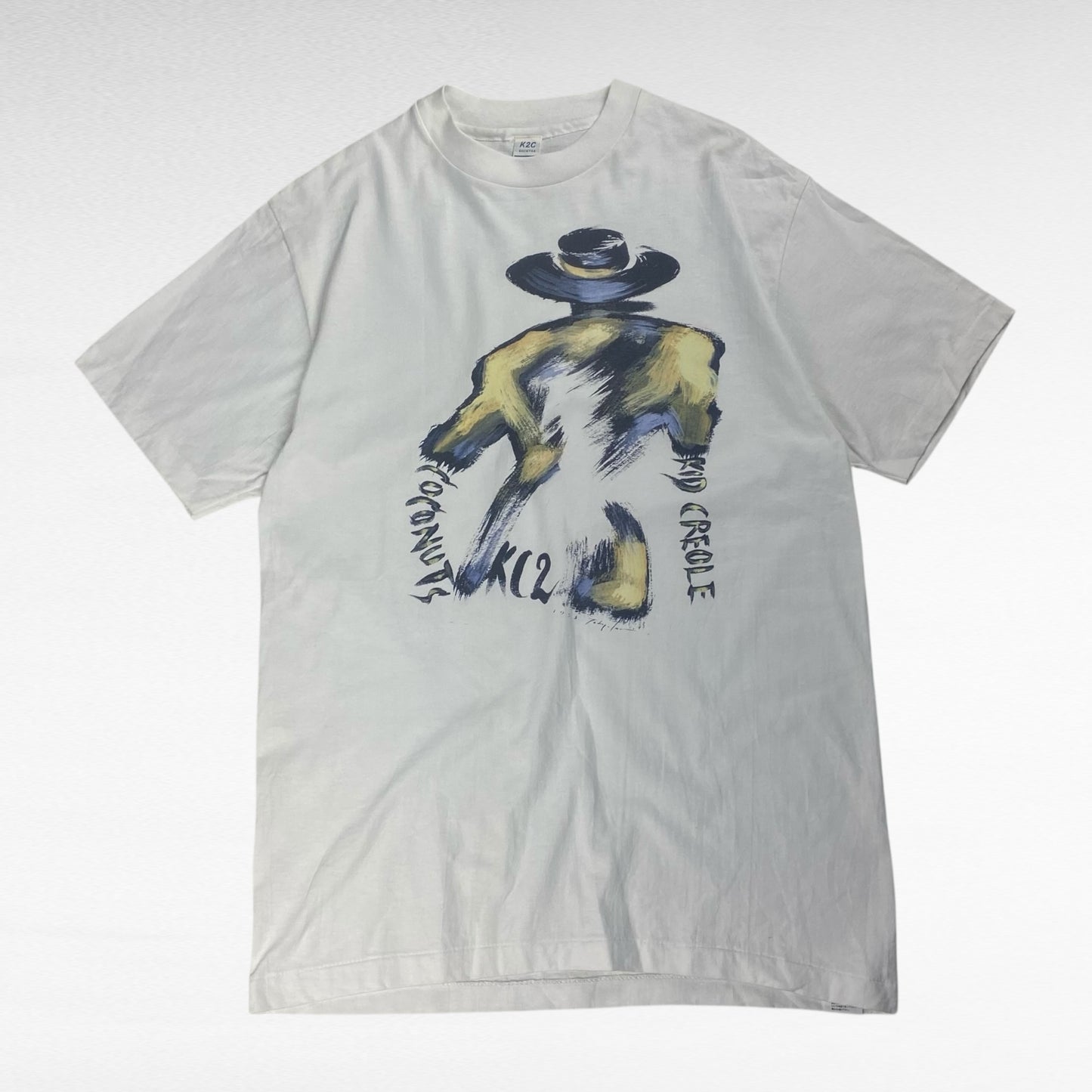 K2C 90s T-Shirt White Size M