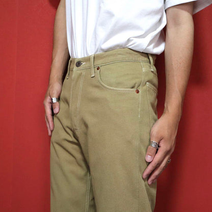 Comme des Garcons HOMME 15SS Dyed Nylon Pants Beige Size XS