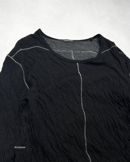 D.Hygen Double Face Layered Long Sleeve T-Shirt (FW23) Size 1