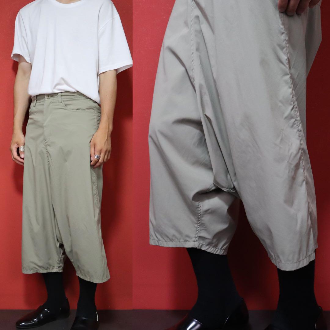 Yohji Yamamoto 19SS Garment Dyed Stitch Sarouel Pants Size 1