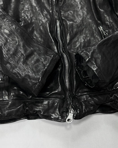 Isamu Katayama Backlash Garment Dyed Rider Jacket Size S