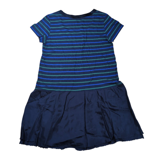 sacai luck Cupro Switching Layered S/S Top Blue Size 2