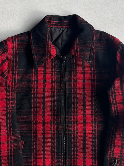 Sophnet. Multi Wool Blend Check Jacket Size S