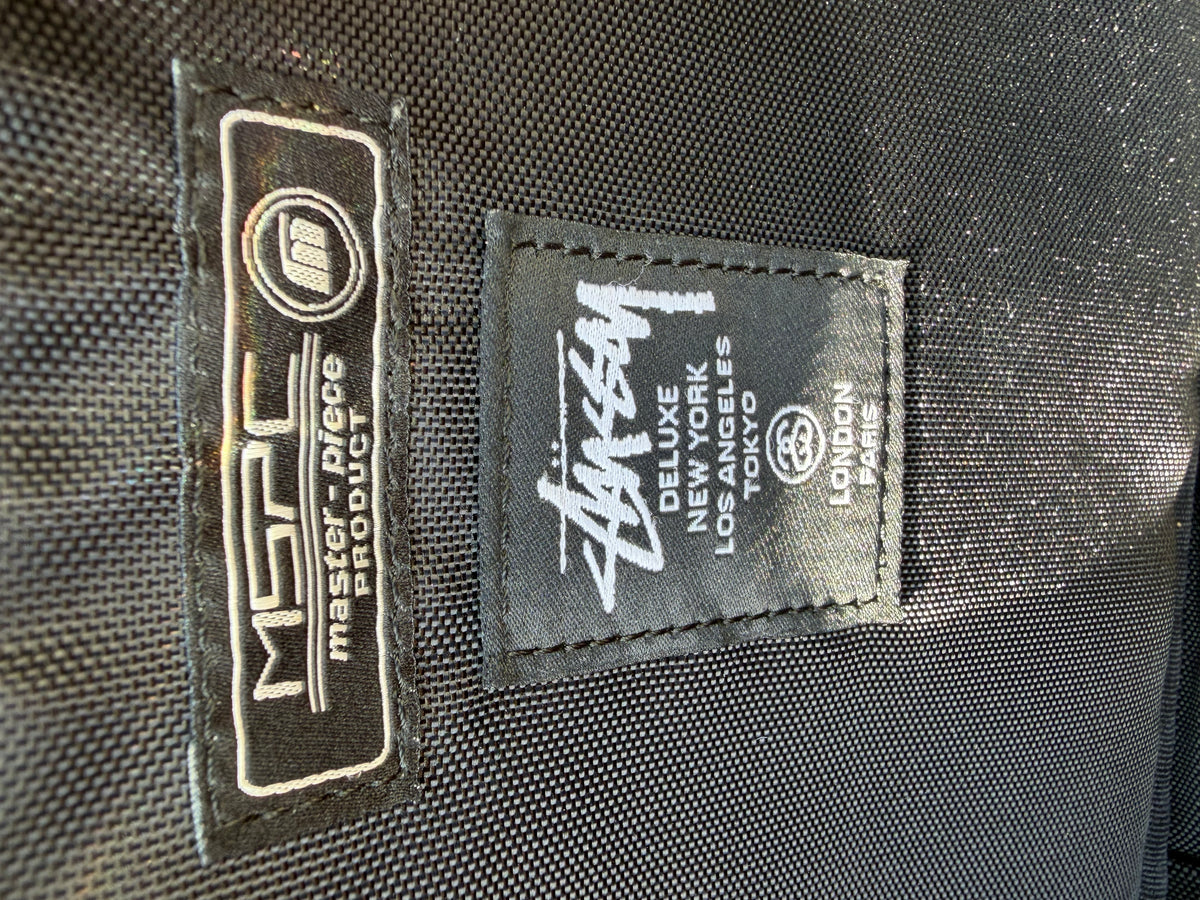 master-piece STUSSY Fade Shoulder Bag Khaki Green