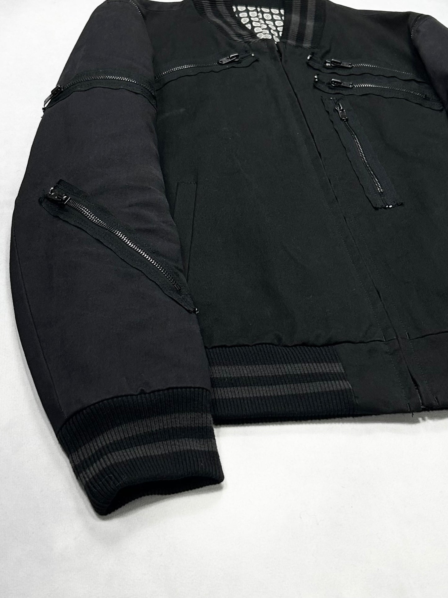 Number (N)ine S/S2004 zip decorated blouson Size 2