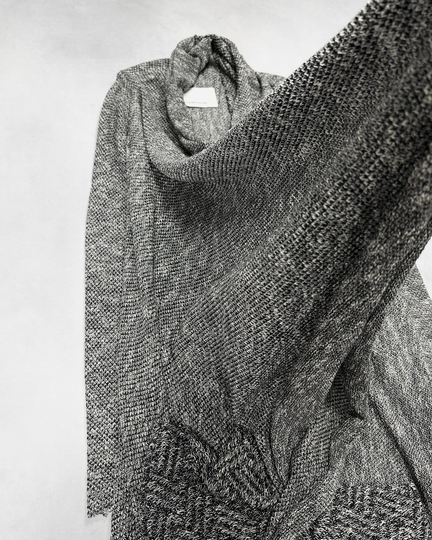 Nostra Santissima Melange Convertible Long Cardigan Size S