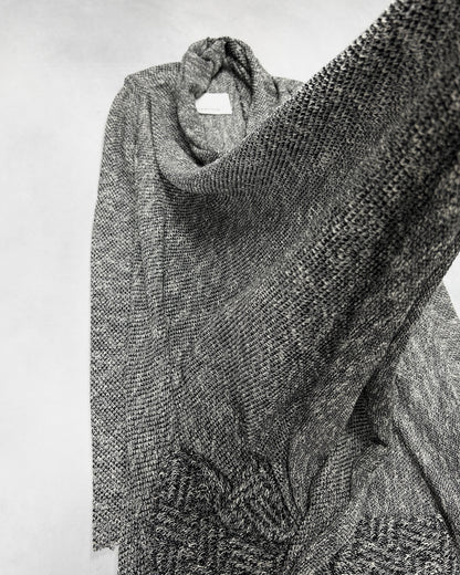Nostra Santissima Melange Convertible Long Cardigan Size S