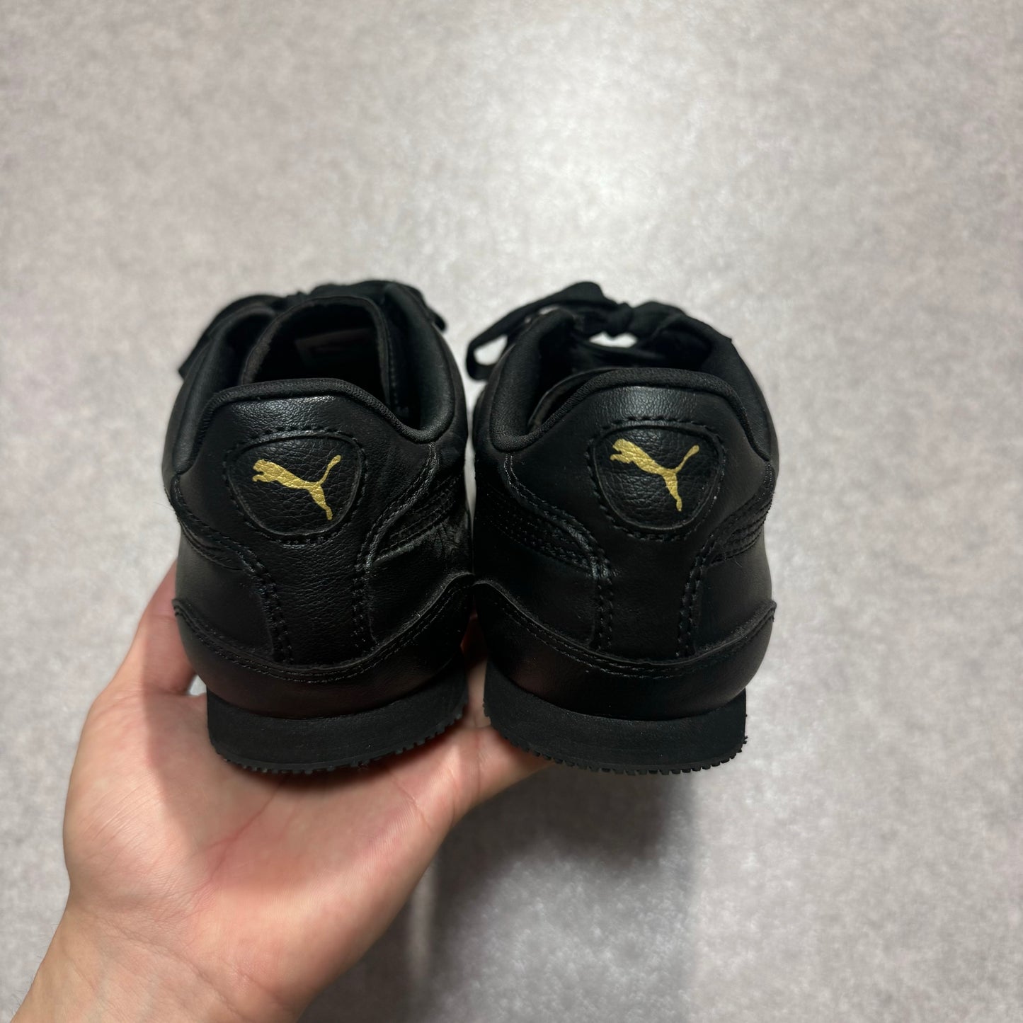Puma Black Sneakers Size 26.5cm