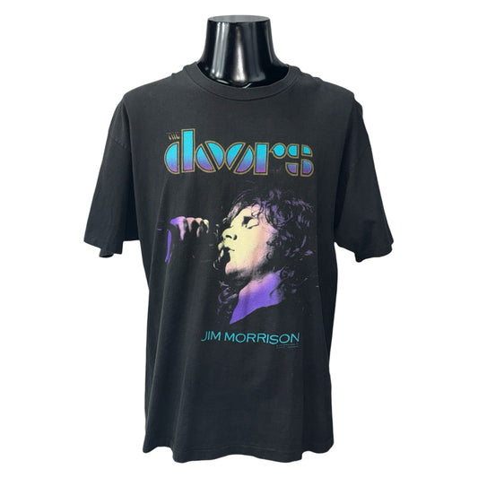 THE DOORS 90s JIM MORRISON / DANCE ON FIRE T-Shirt Size XL
